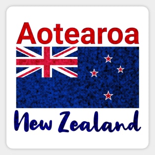 Aotearoa New Zealand Flag Magnet